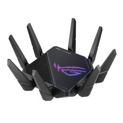 ASUS (GT-AX11000 PRO) ROG Rapture AX11000 Wireless Tri-Band Wi-Fi 6 Gaming Router, 10G LAN, 2.5G WAN, AiMesh, RangeBoost Plus, RGB ASUS (GT-AX11000 PRO) ROG Rapture AX11000 Wireless Tri-Band Wi-Fi 6 Gaming Router, 10G LAN, 2.5G WAN, AiMesh, RangeBoost Plus, RGB